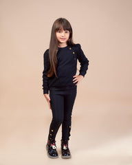 Ensemble Tricot Pantallon noir