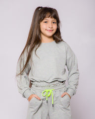 Survette Gris Casual pour fille