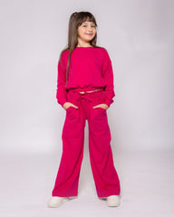 Survette ٌRouge Casual pour fille