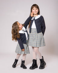 Ensemble Fille Chic Jupe Plissée