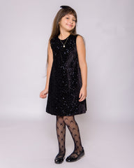 Robe Étoile Noire pour Fille