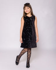 Robe Étoile Noire pour Fille