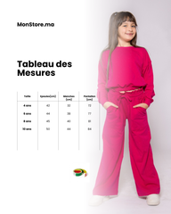 Survette ٌRouge Casual pour fille