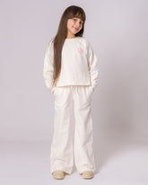 Survette Sporty – Blanc pour fille