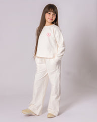 Survette Sporty – Blanc pour fille