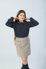 Ensemble Fille Noir & Beige