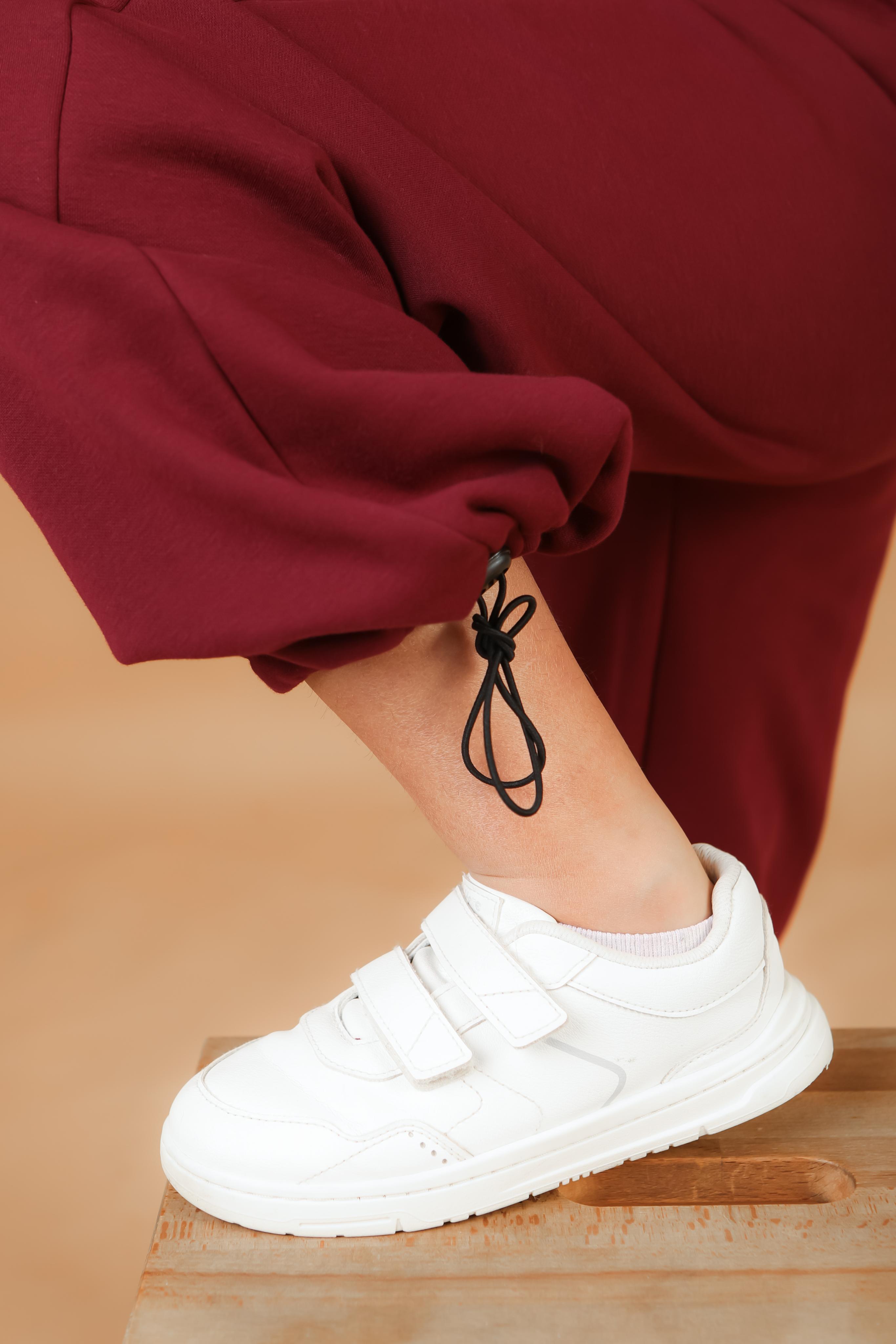 Survette Sporty – Grenat pour fille