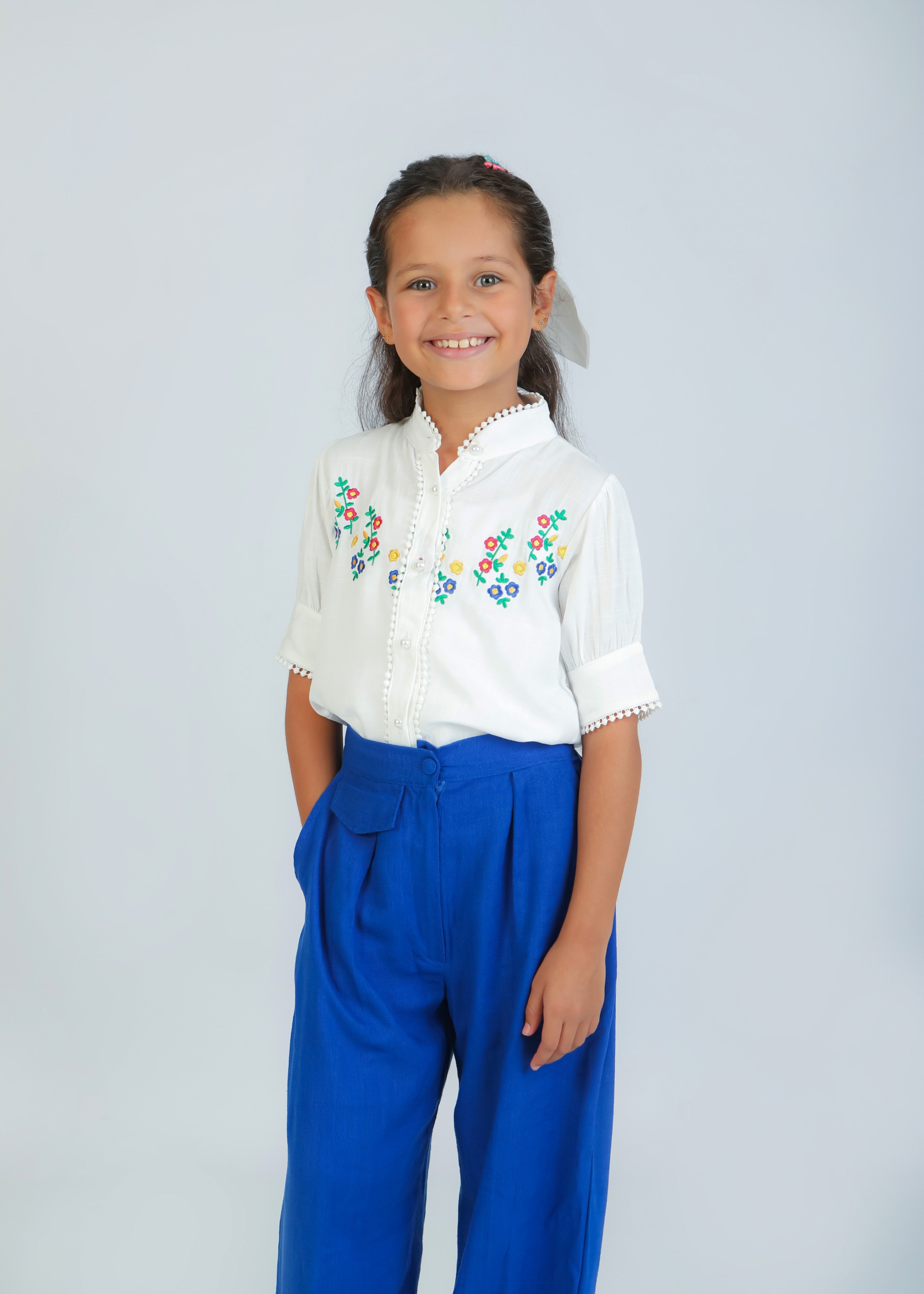 Ensemble Bleu - Chic pour Fille