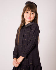 Robe noir pour fille