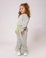 Survette Gris Casual pour fille