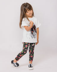 Ensemble Floral pour fille